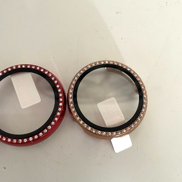 BHARVEST 3-Pack Bling Case for Pixel Watch Cover with Tempered Glass Screen - Picture 7 of 11